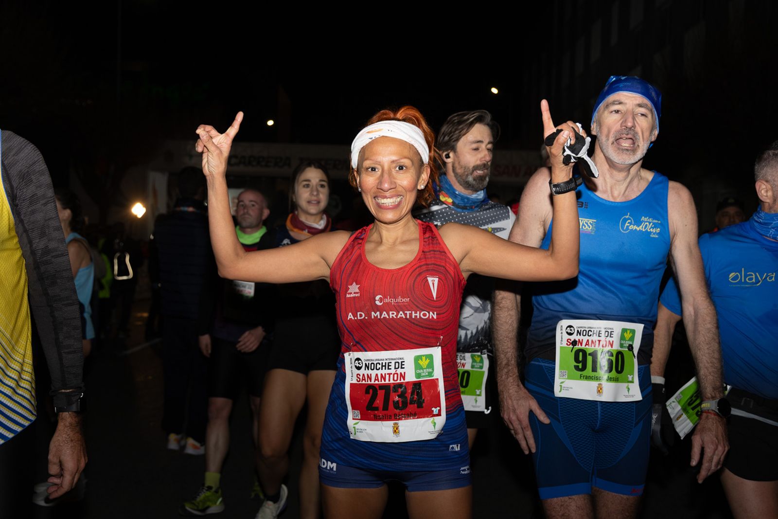 En imágenes: búscate en tu llegada a meta de la Carrera de San Antón 2026