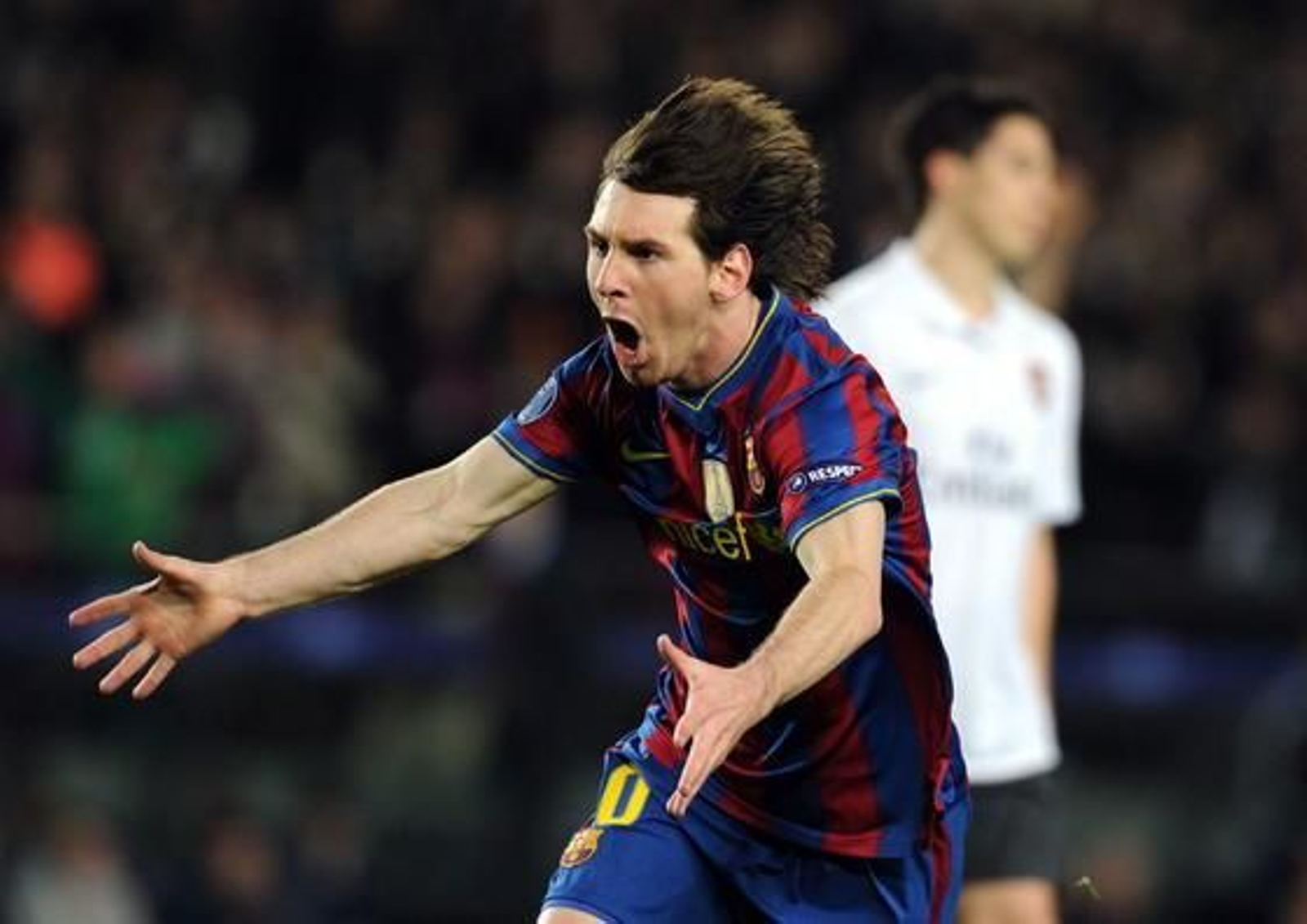 El Barcelona se clasifica para la semifinal de la Liga de Campeones tras ganar al Arsenal. / AFP