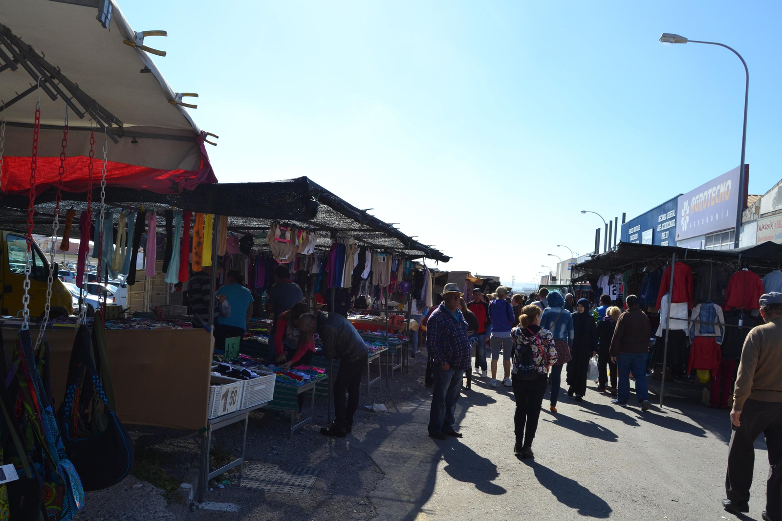 Mercado semanal de Vícar.