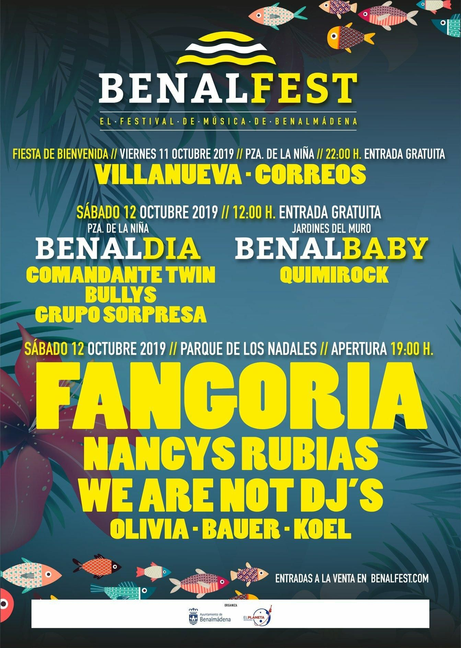 Cartel de Benalfest.