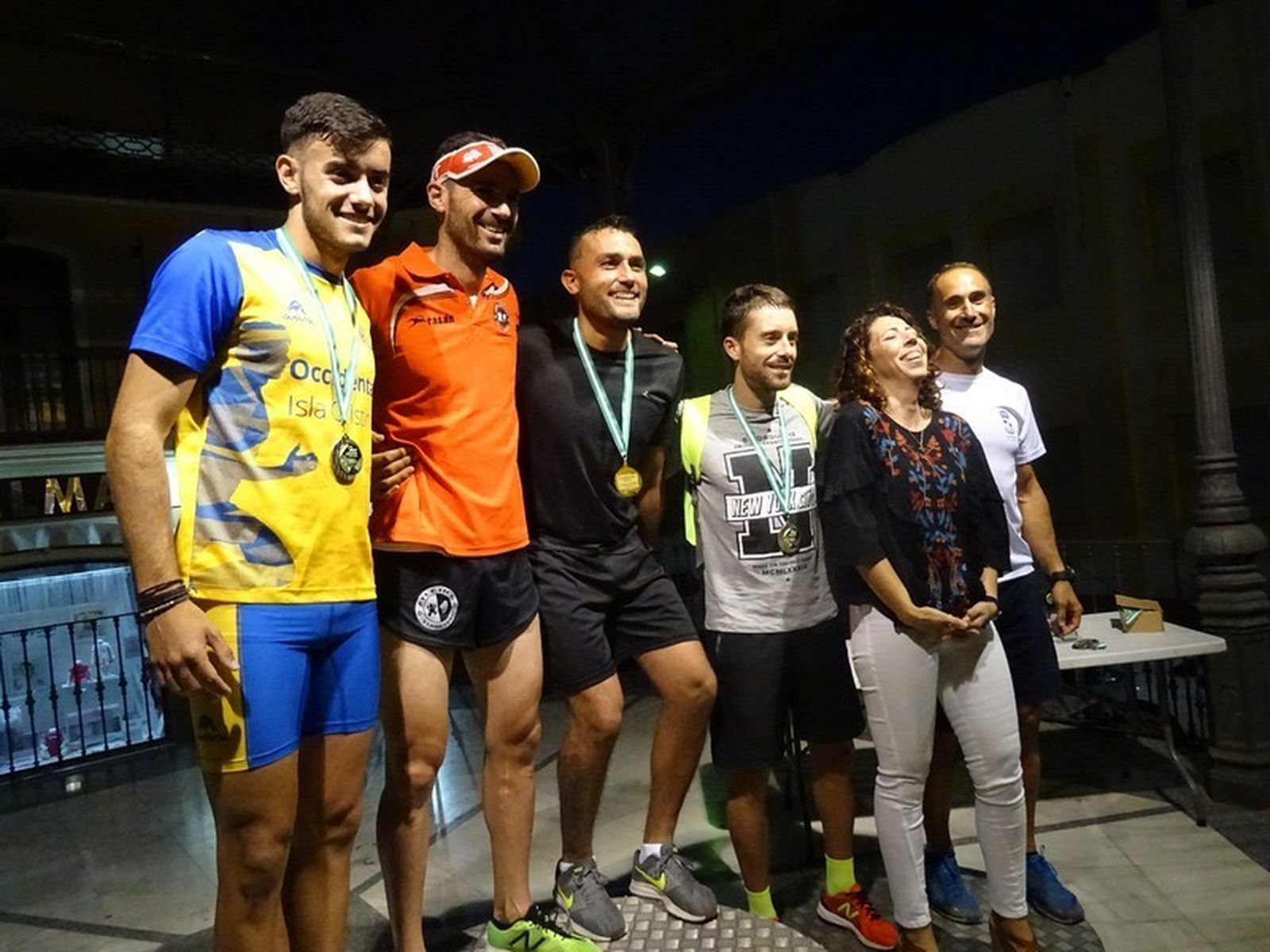 Uno de los podios de esta prueba, que Isla Cristina ha recuperado después del parón sufrido en 2011.