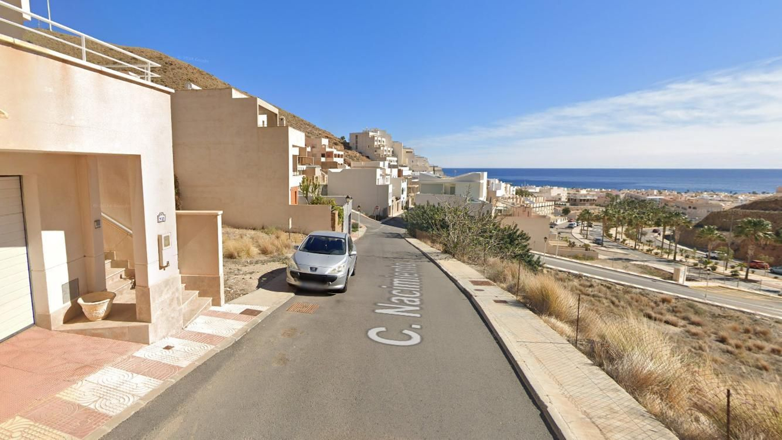 El accidente se produjo en la calle Nacimiento de Carboneras