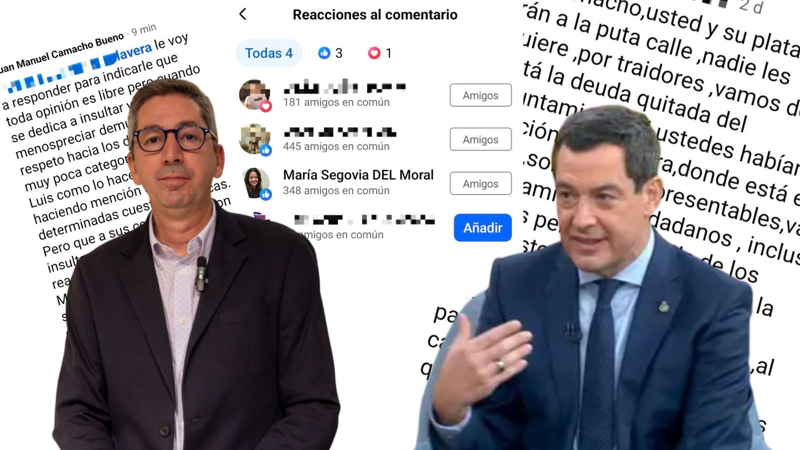 Juan Manuel Camacho ha enviado una queja forma a Juanma Moreno.