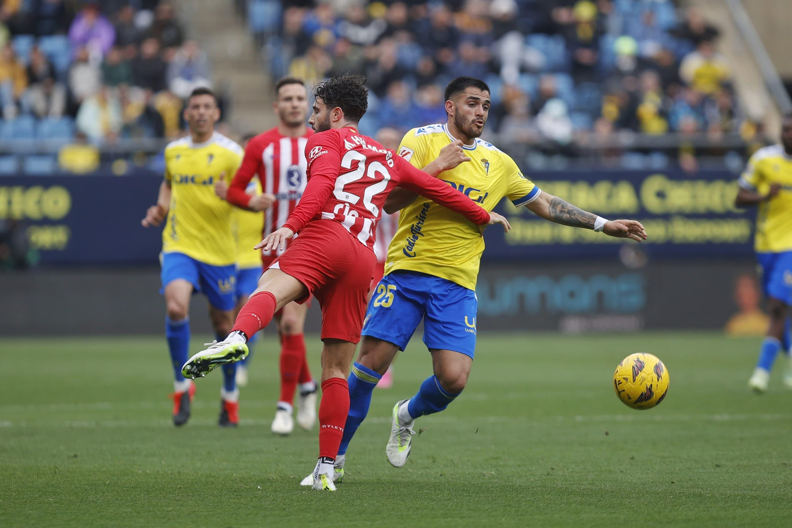 Búscate en las imágenes del Cádiz CF-Atlético de Madrid