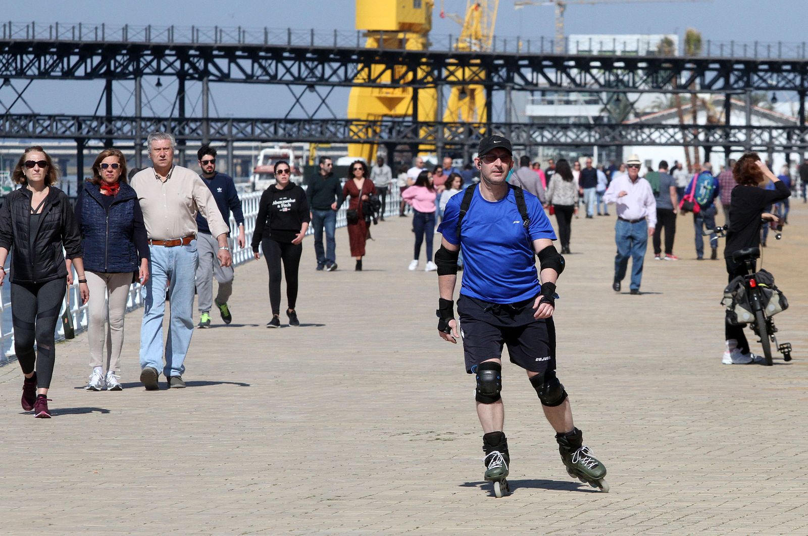 Ambiente primaveral en el día de Andalucía, en imágenes