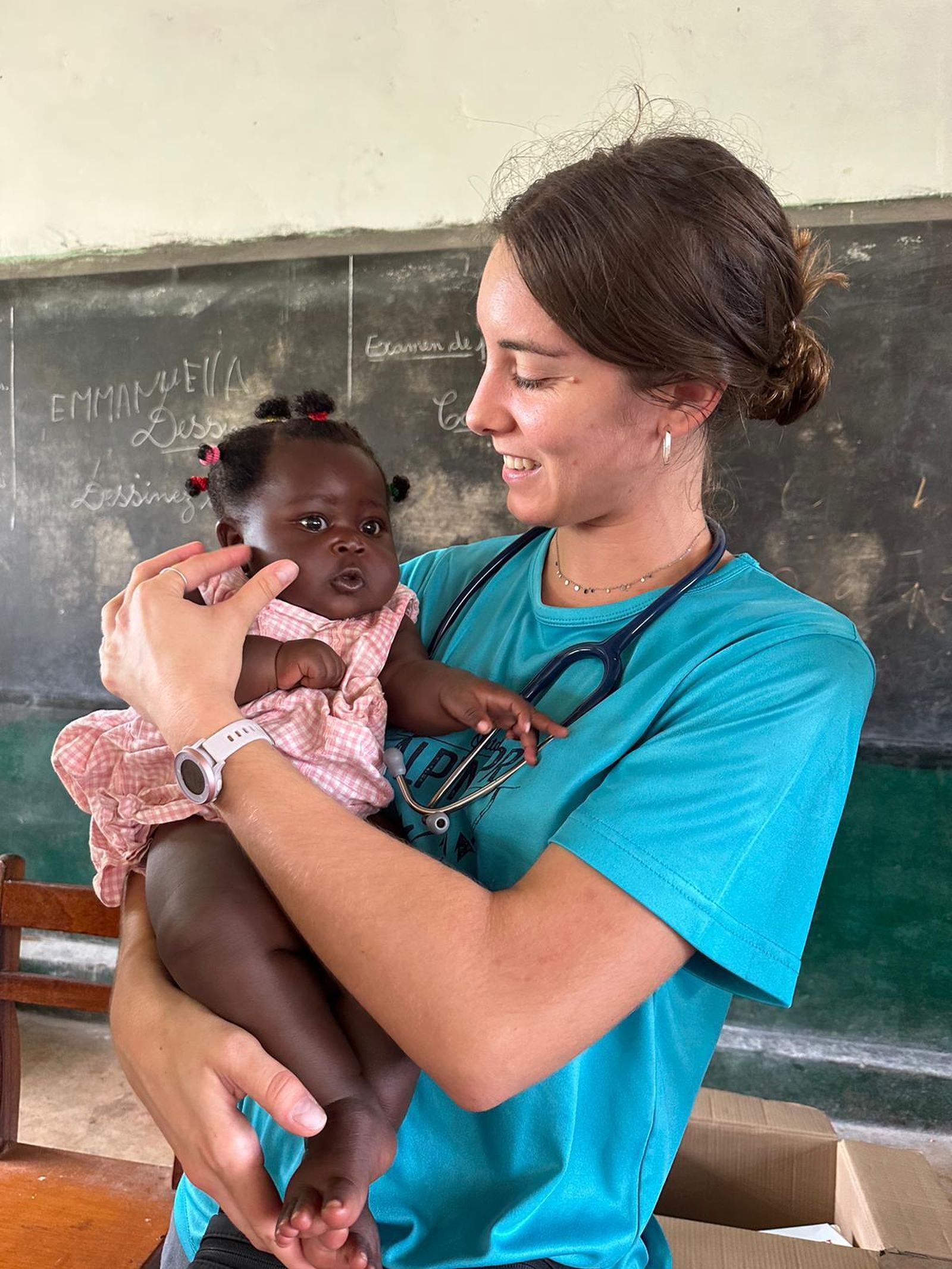 Durante la atención a un bebé