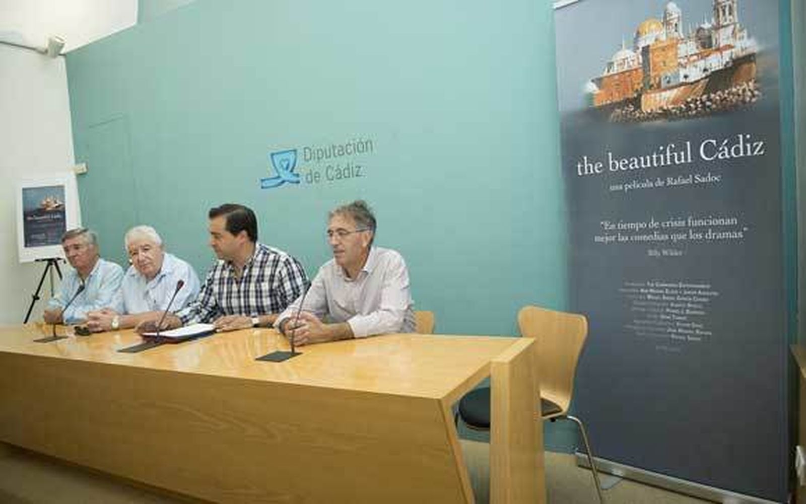 Presentación de The Beautiful Cádiz en Diputación. /Carmen Romero