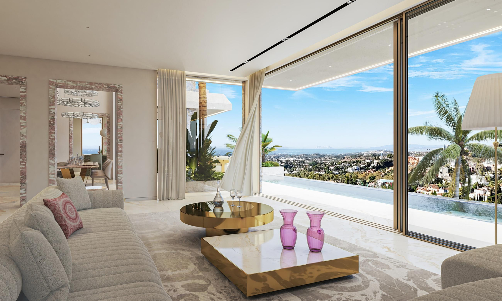 'Ocho de oro', en fotos: así serán las exclusivas villas de Versace Home en Marbella