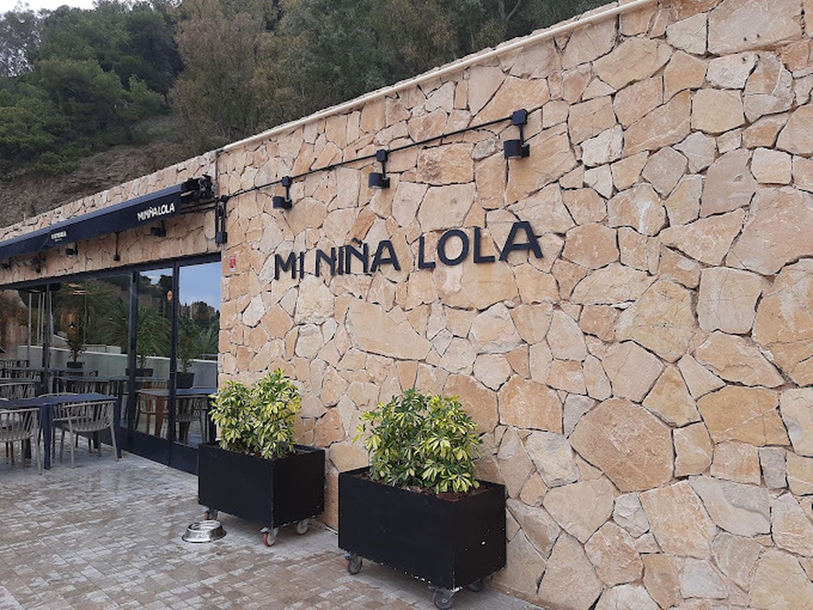Fachada del restaurante Mi niña Lola, en la Coracha.