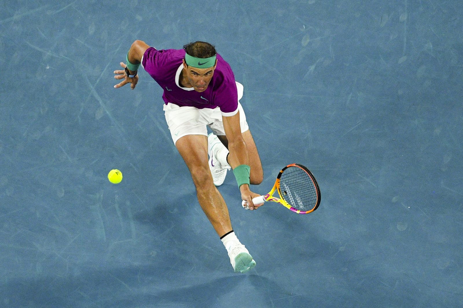 Las imágenes del histórico triunfo de Nadal sobre Medvedev (7)