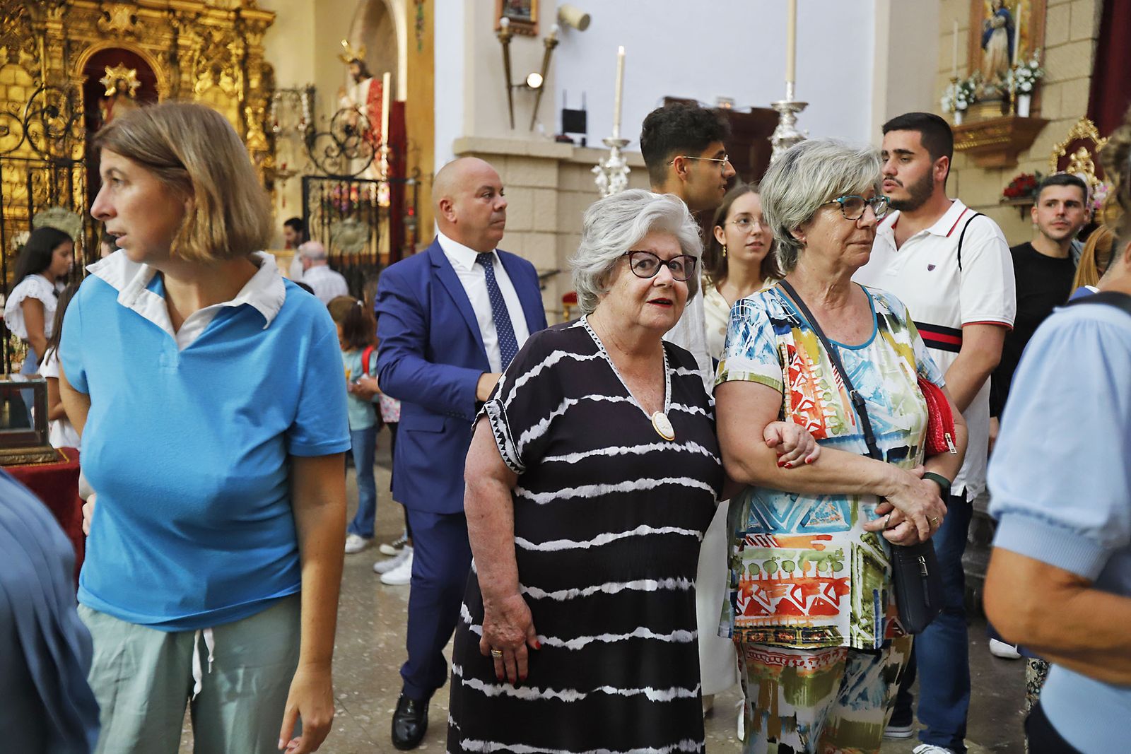 La Virgen de La Victoria regresa a la Parroquia del Sagrado Corazón de Jesús