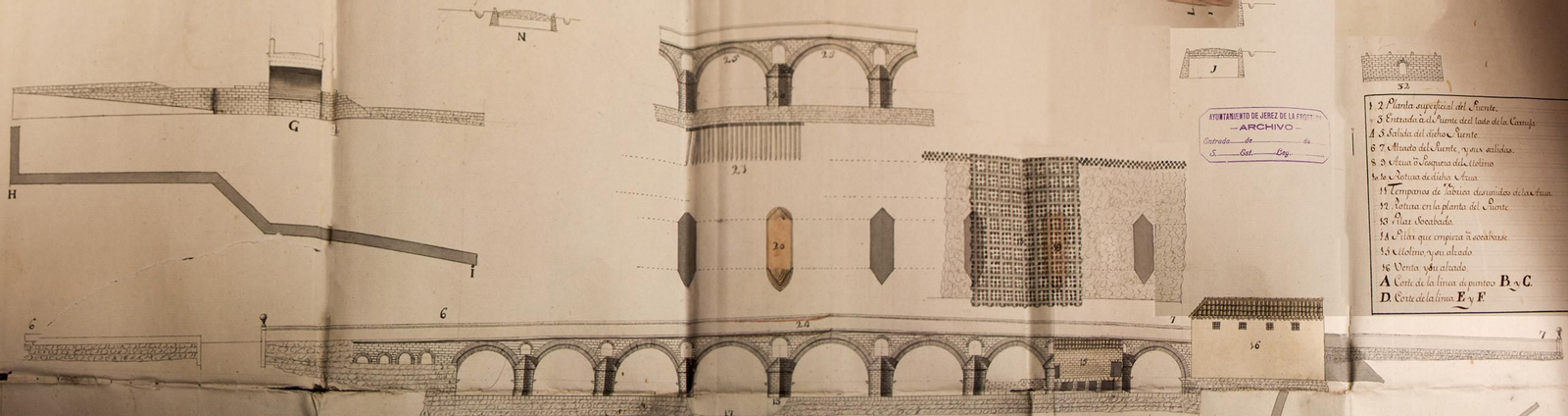 I.- AMJ Planos del Puente de Cartuja, 1778