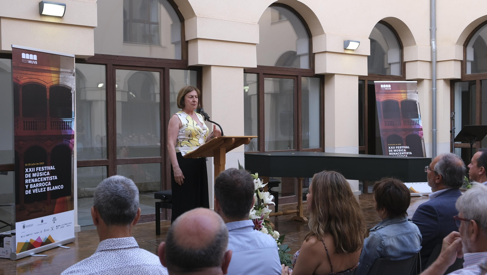 Imágenes de la presentación del Festival de Música Renacentista y Barroca de Vélez Blanco FESTIMUVB