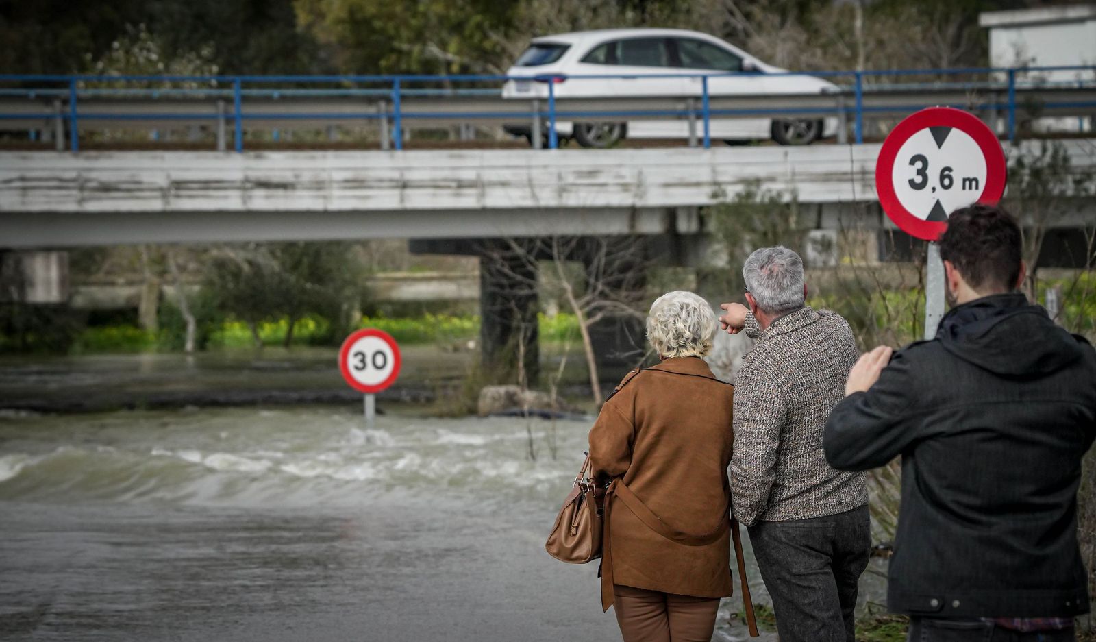 Un día tranquilo en el rio Guadalete, en imágenes