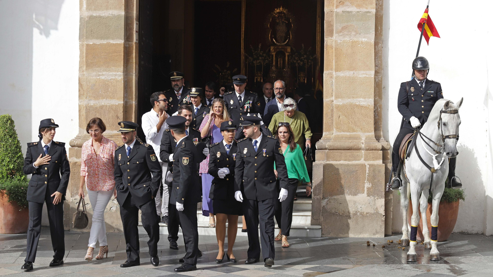 Fotos festividad de los Santos Ángeles Custodios de la  Policía Nacional en Algeciras