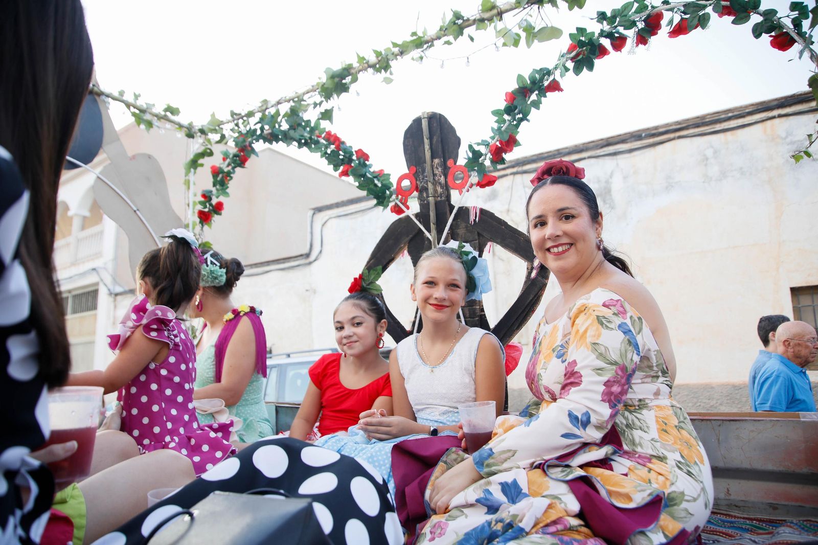 Así se ha vivido el tradicional desfile de carrozas de Gérgal