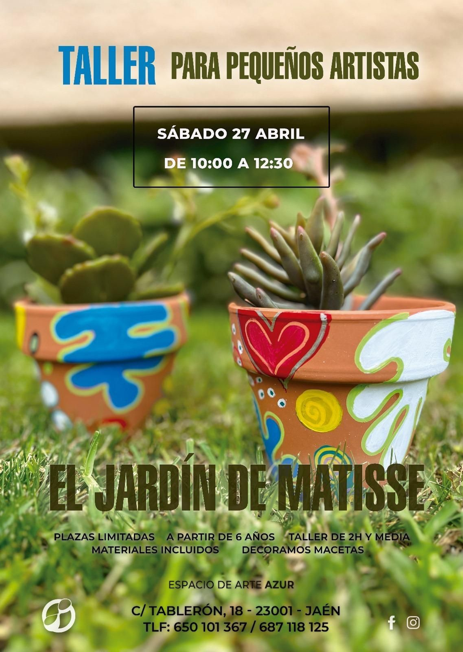 Este taller para pequeños artistas está inspirado en las creaciones del genio francés.