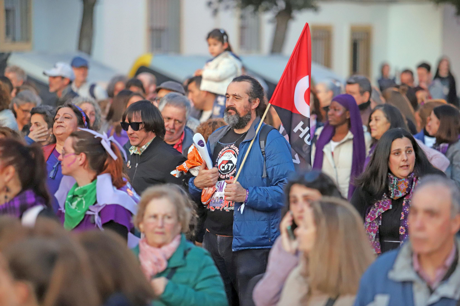 Imágenes de la manifestación del 8 de marzo, Día Internacional de la Mujer