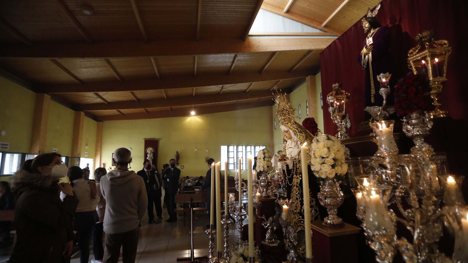 Fotos del Miércoles Santo en La Línea: Medinaceli, Huerto y Amor, Abandono y Mayor Dolor