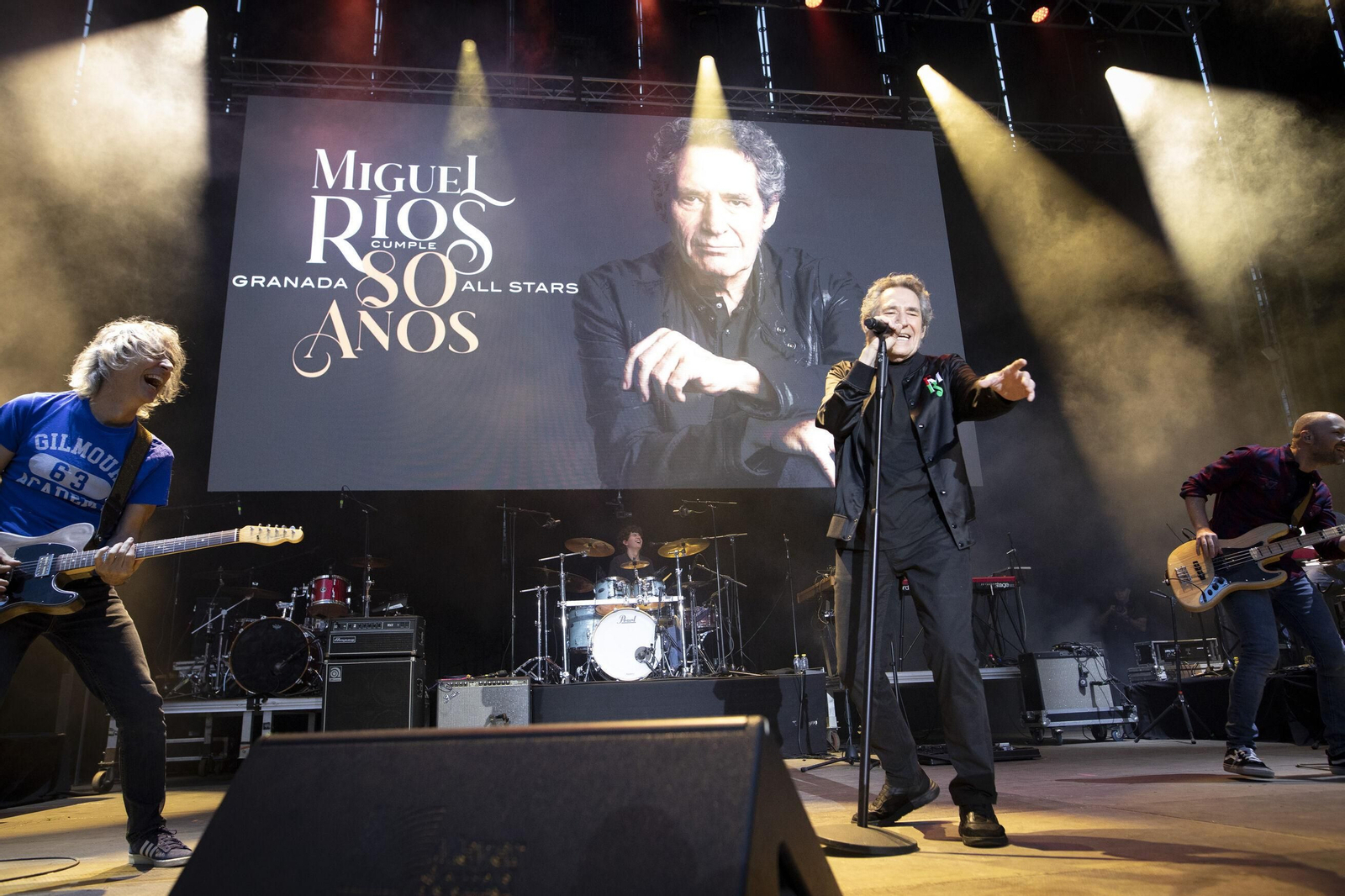 Así ha sido la fiesta rockera de cumpleaños de Miguel Ríos