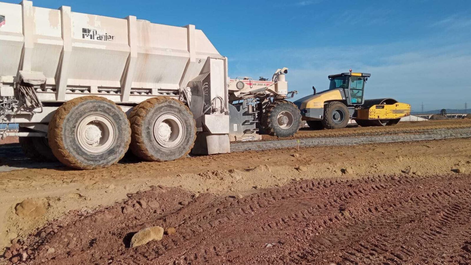 Obras de la línea 3 del Metro en El Higuerón.