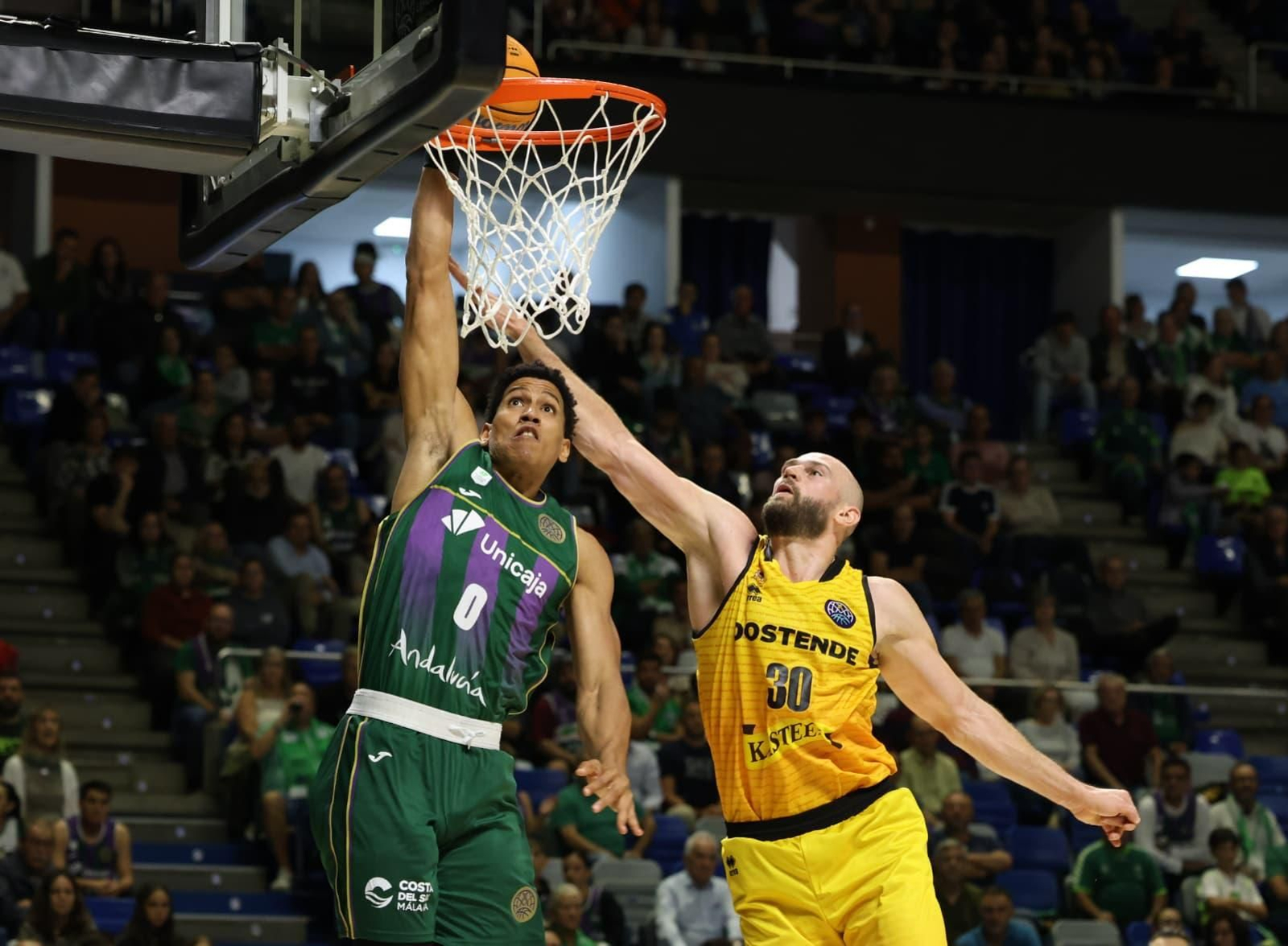 El Unicaja-Filou Oostende, en fotos
