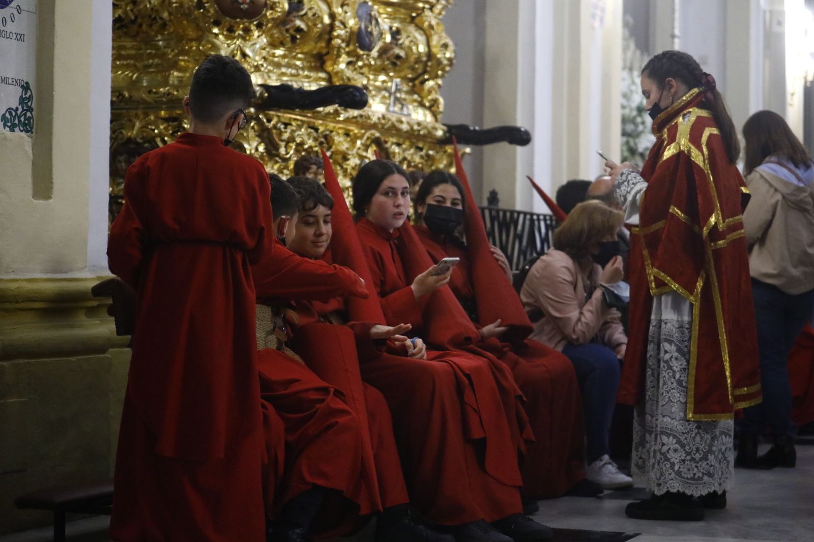 El Buen Suceso suspende su procesión del Martes Santo, en imágenes