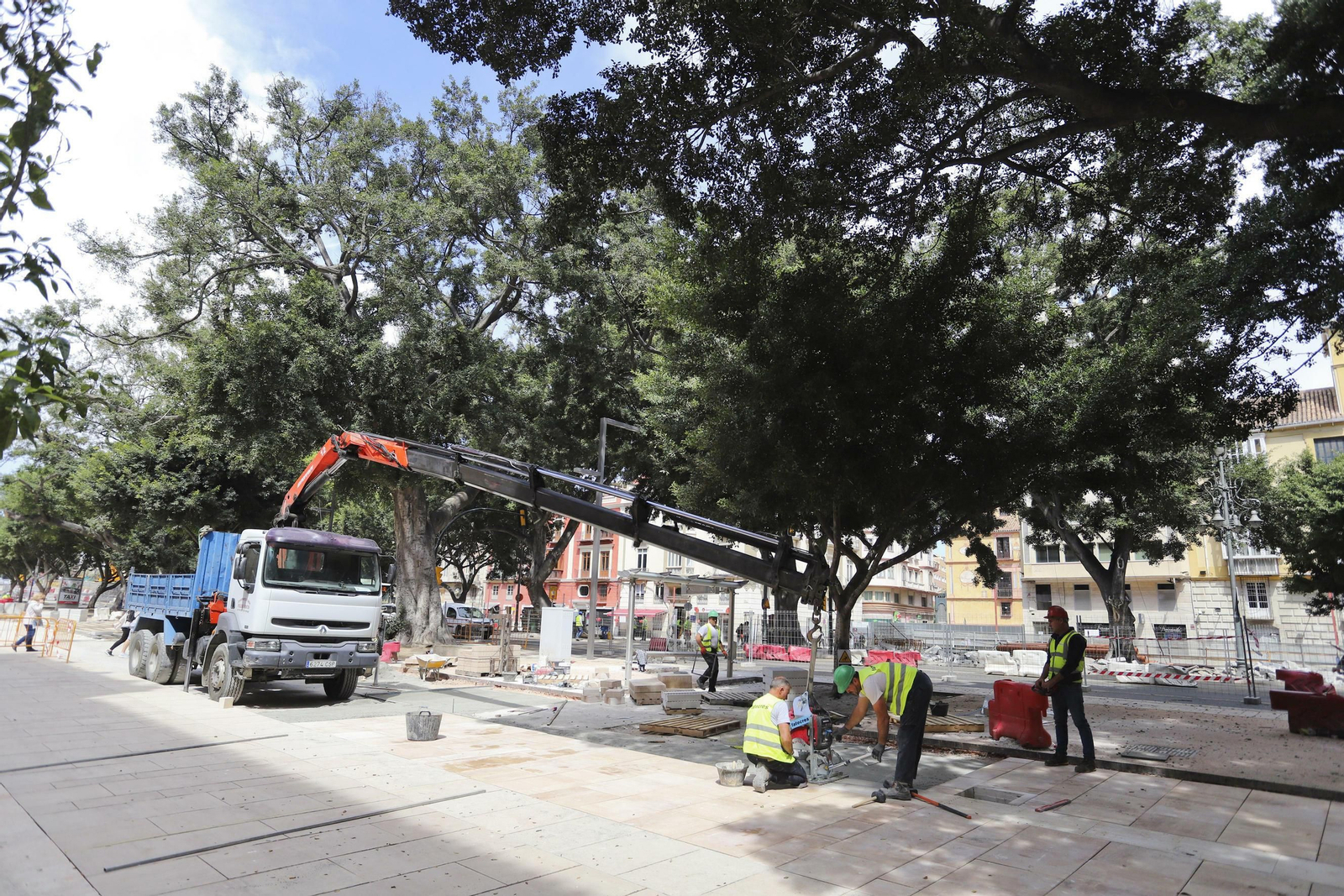 Las fotos en la cuenta atrás para la nueva Alameda Principal
