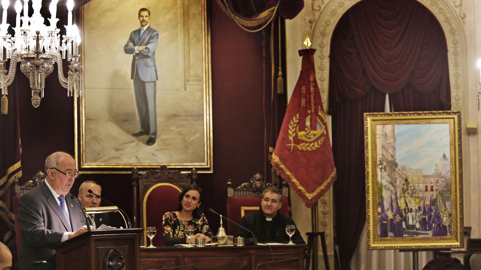 Acto de la presentacion del cartel de la Semana Santa 2020 Acto de la presentacion del cartel de la Semana Santa 2020