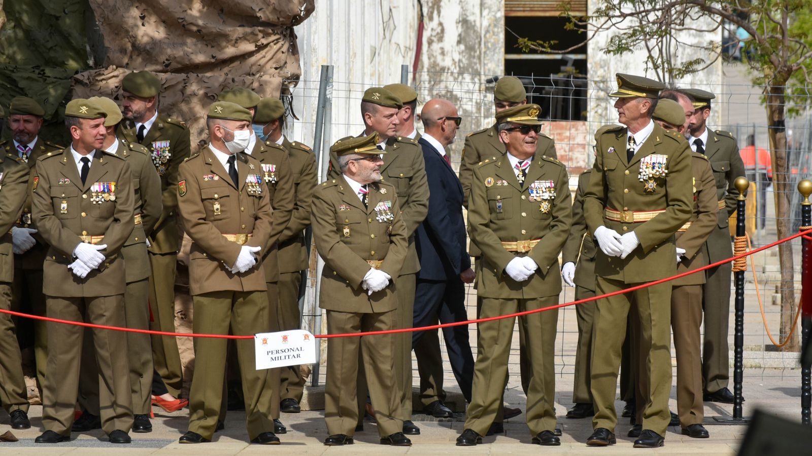 Homenaje del Regimiento de Artillería Antiaérea nº 74 a Daoiz y Velarde