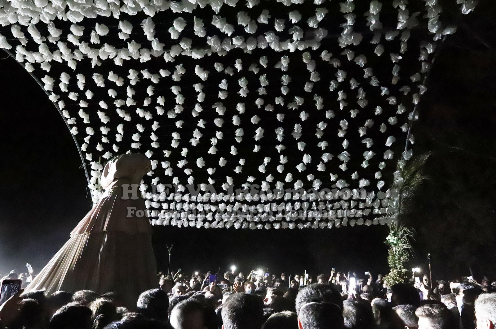 Imágenes del camino de la Venida de la Virgen del Rocío