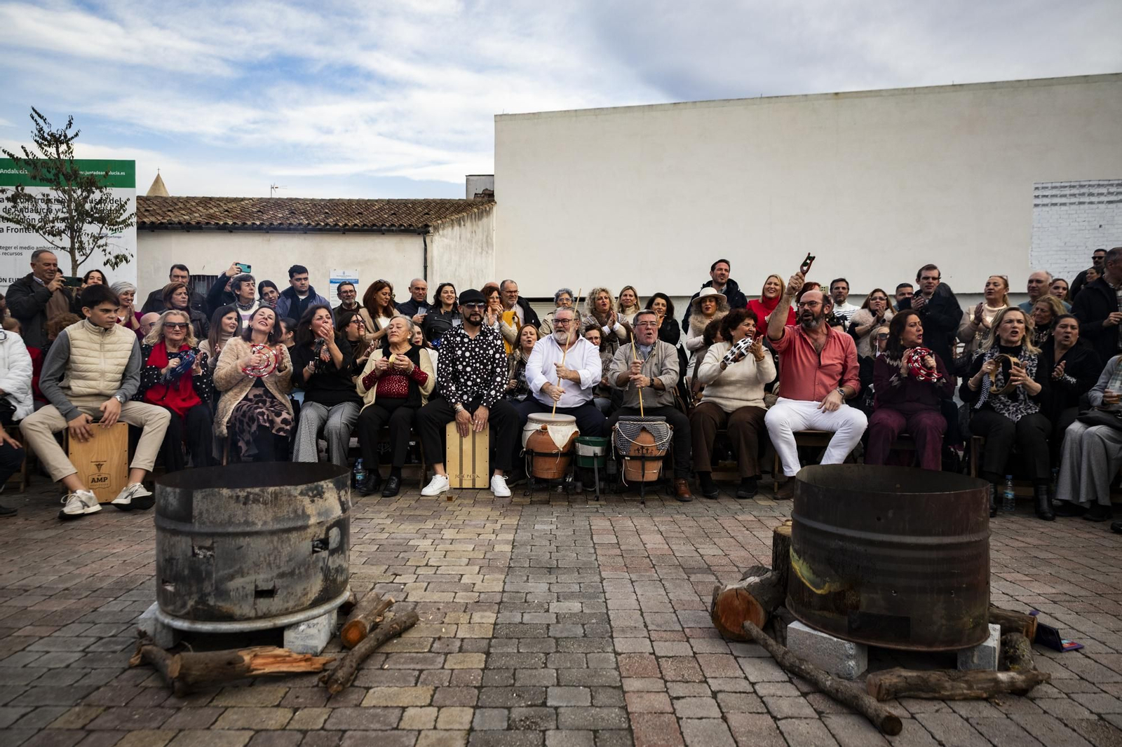 Imágenes de zambombas del día 13 de diciembre en Jerez