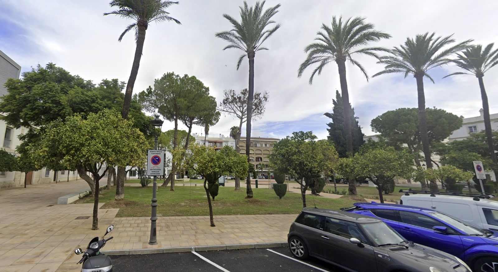 Una imagen de la Plaza del Polvorista.