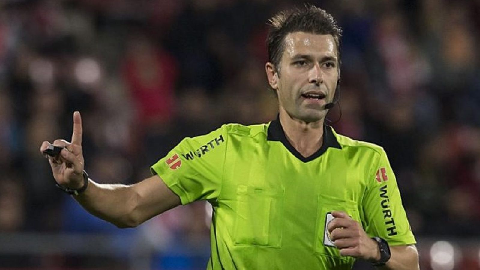 Cordero Vega, durante un encuentro.