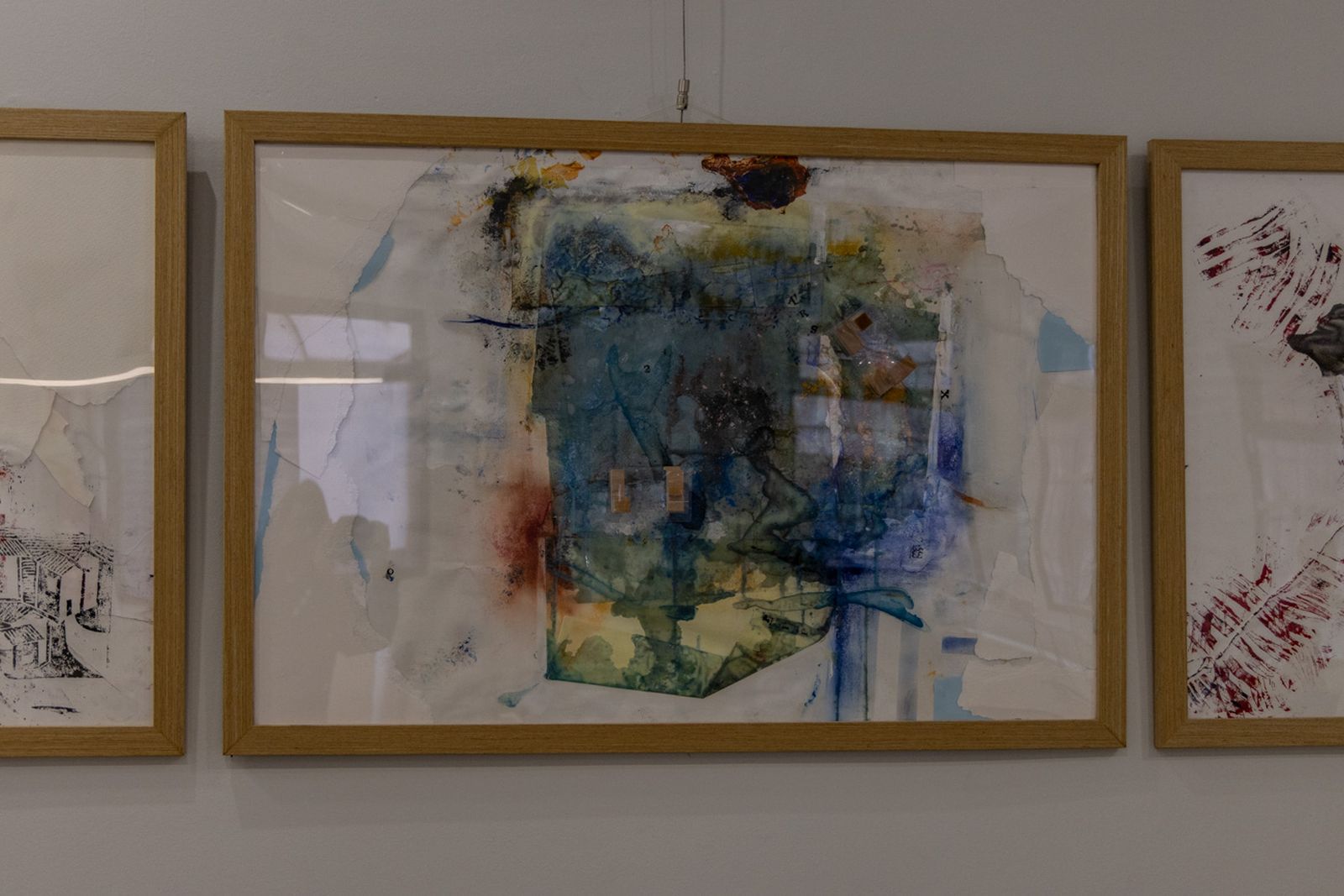 Tres artistas y un destino: ‘Telúrico_est’ trae a Jaén la experimentación de la plástica contemporánea, en imágenes