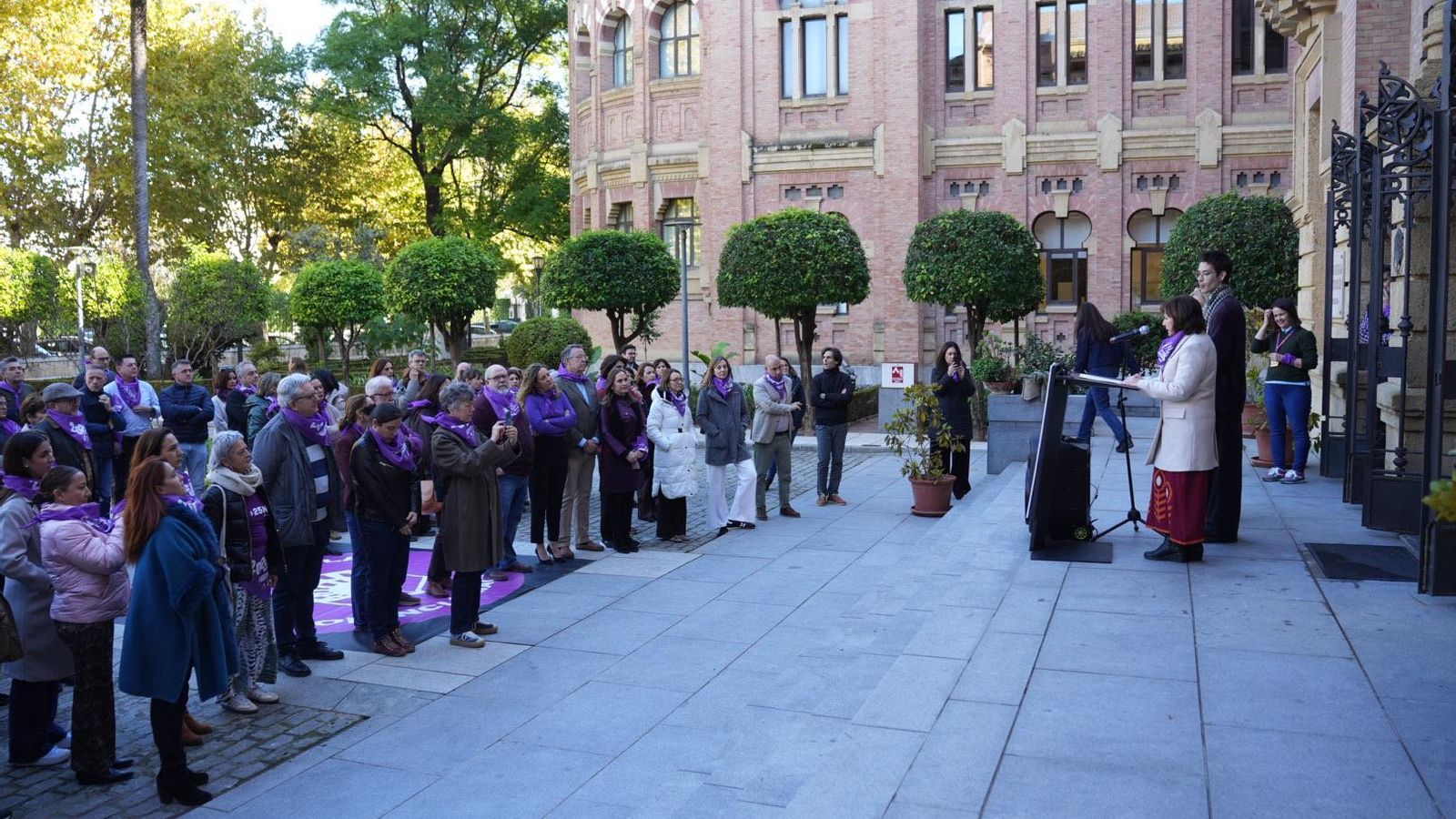 Acto celebrado en el Rectorado de la UCO.