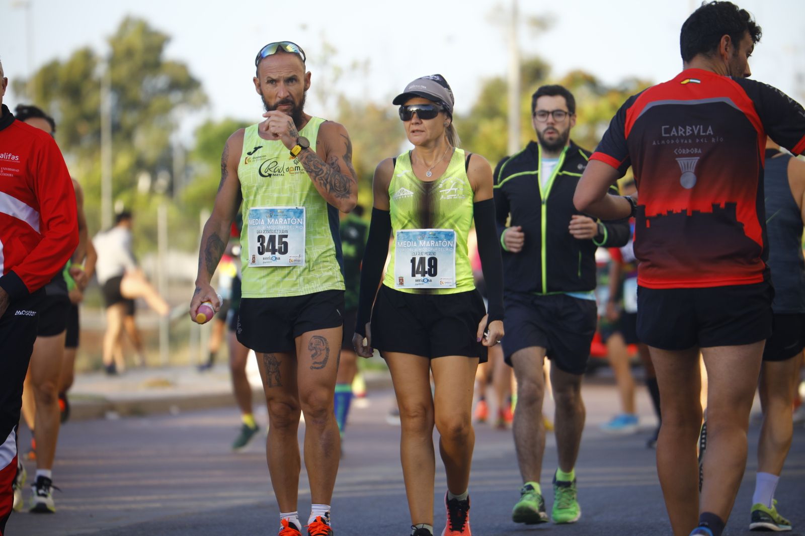 La XXXVI Media Maratón Córdoba-Almodóvar del Río, en imágenes
