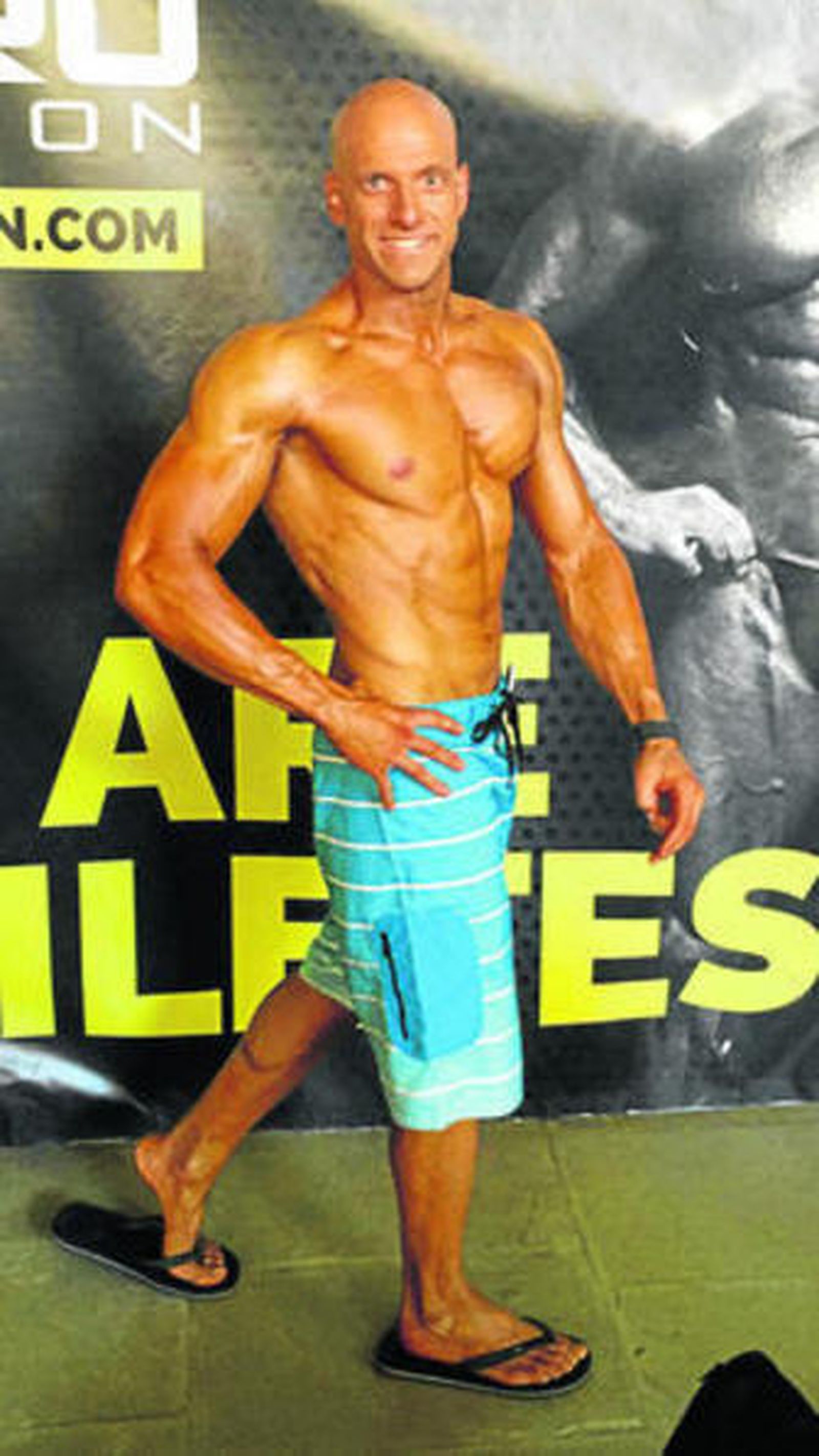 Alex Uroz, un año de superación, dieta y trabajo para ser culturista