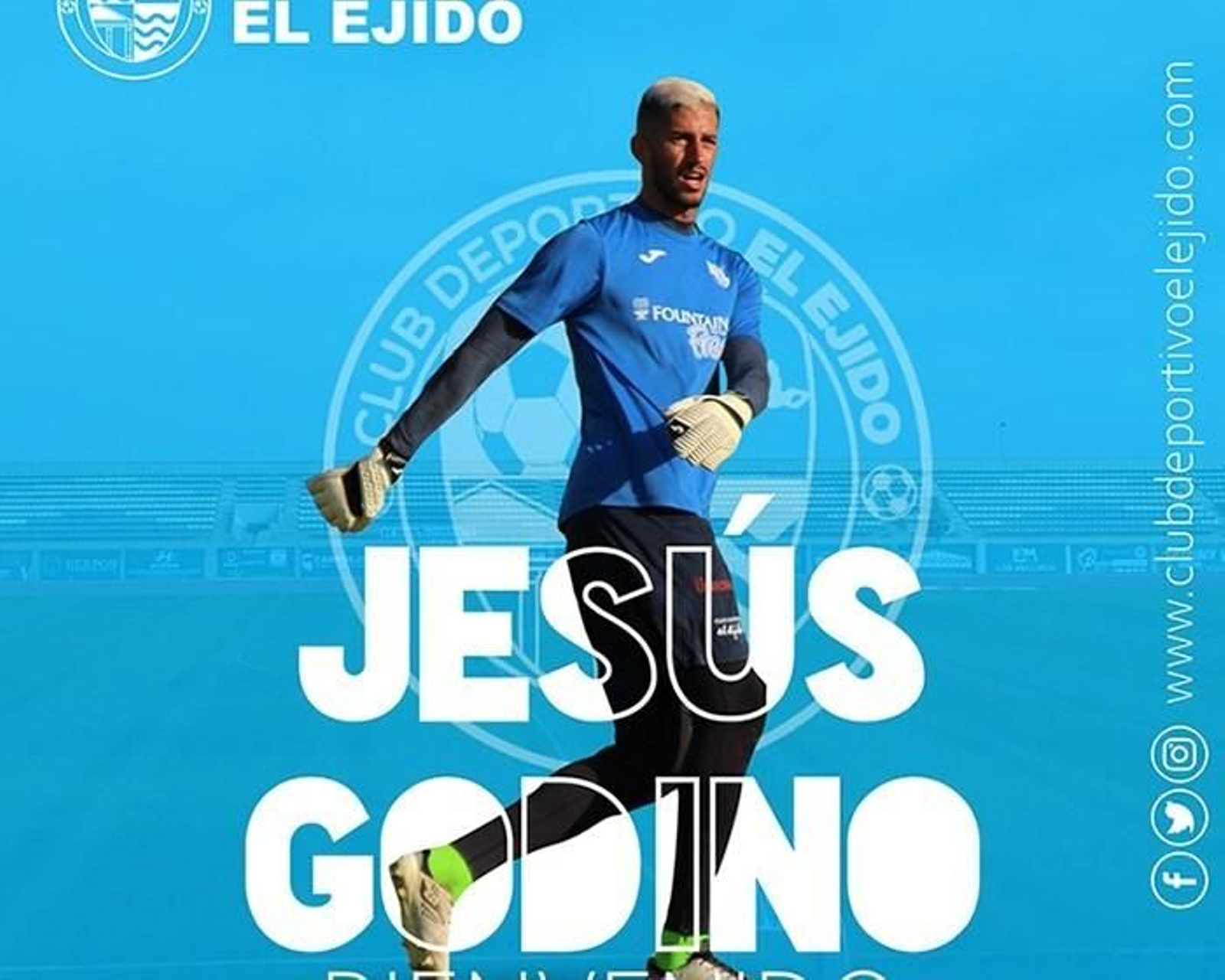 El anuncio de la renovación de Jesús Godino por parte del CD El Ejido