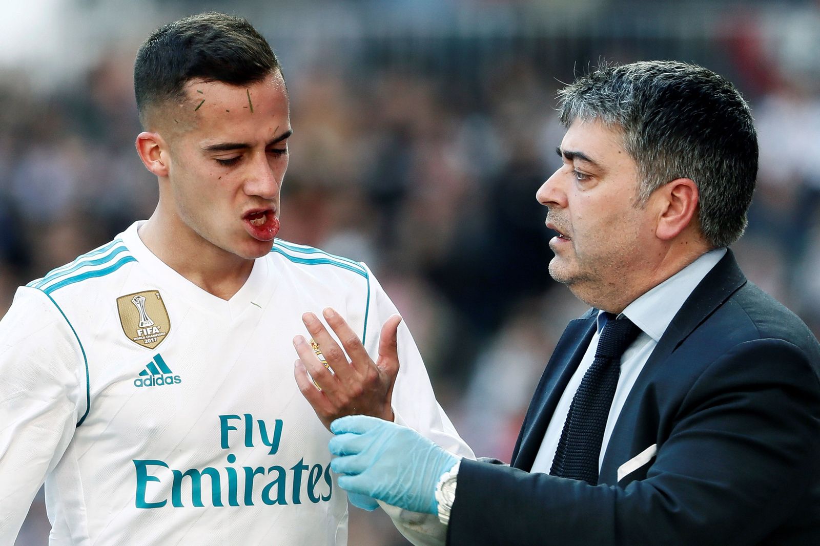 Las imágenes del Real Madrid-Atlético de Madrid