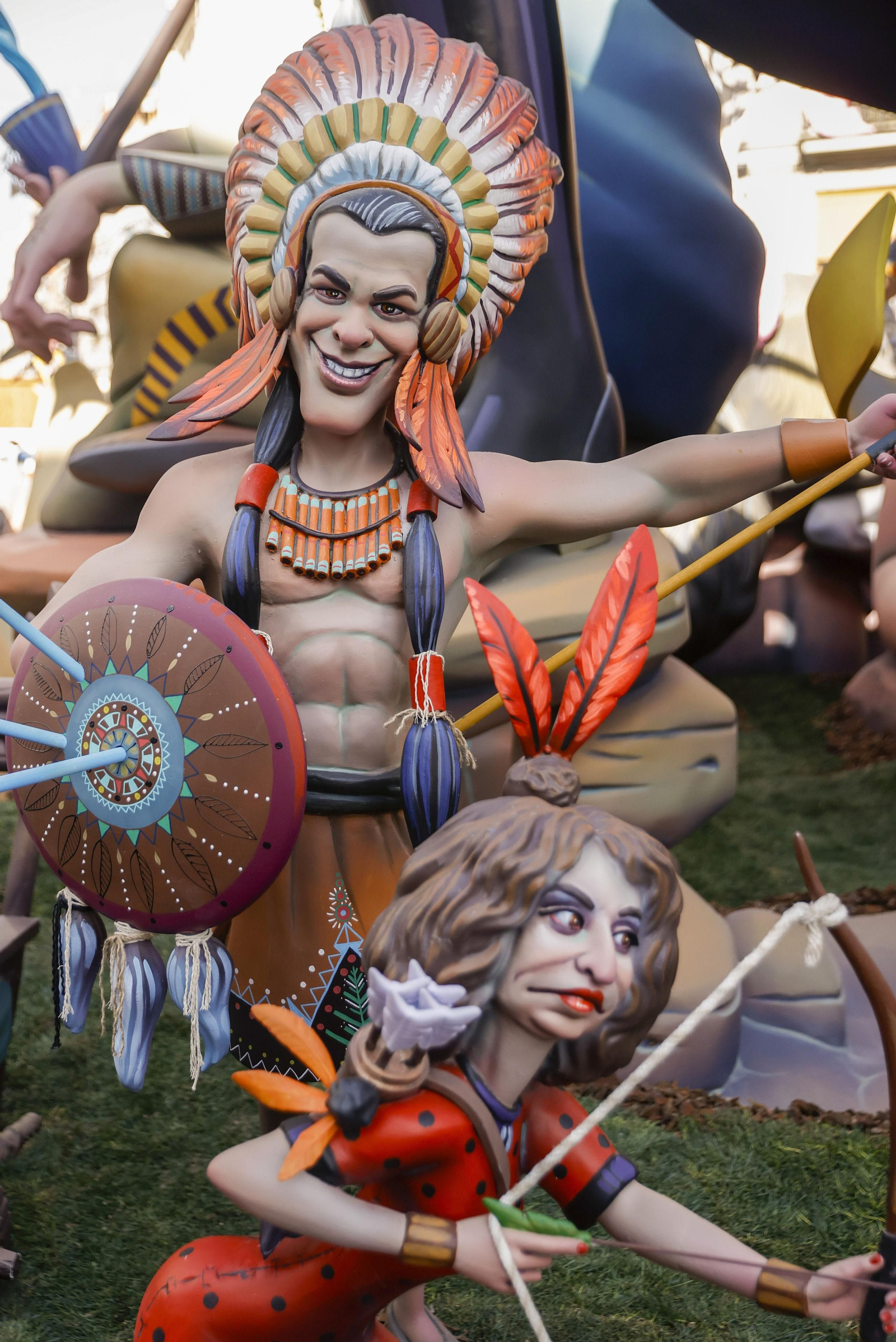 Imágenes de los mejores 'ninots' de las Fallas de Valencia 2023