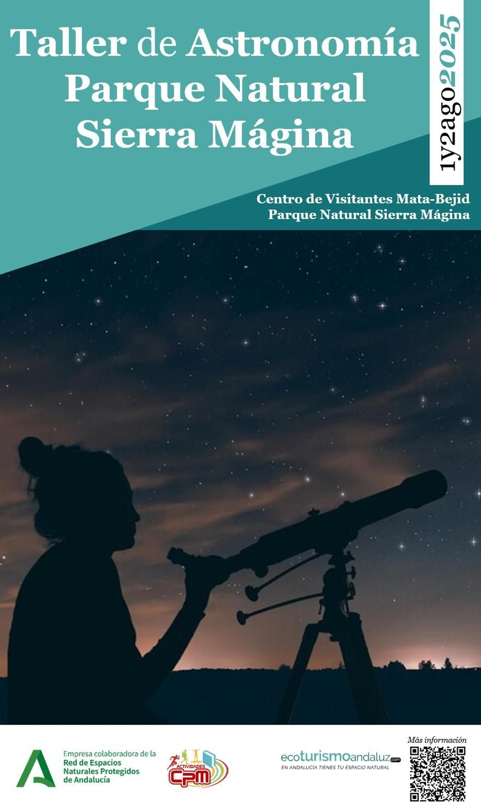 El taller cuenta con inscripciones gratuitas y grupos de entre 15 y 30 participantes.