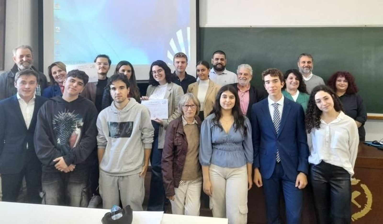 Participantes de la I Olimpiada Filosófico-científica de la Universidad de Córdoba.