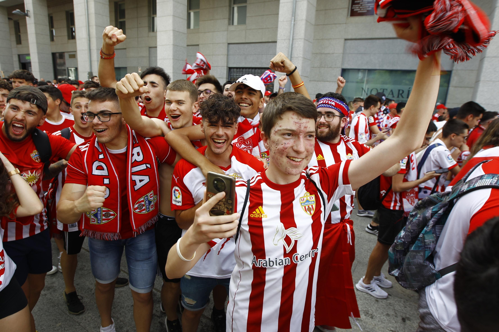 Imágenes del C.D. Leganés-U.D. Almería. Ascenso a la Liga Santander de Fútbol