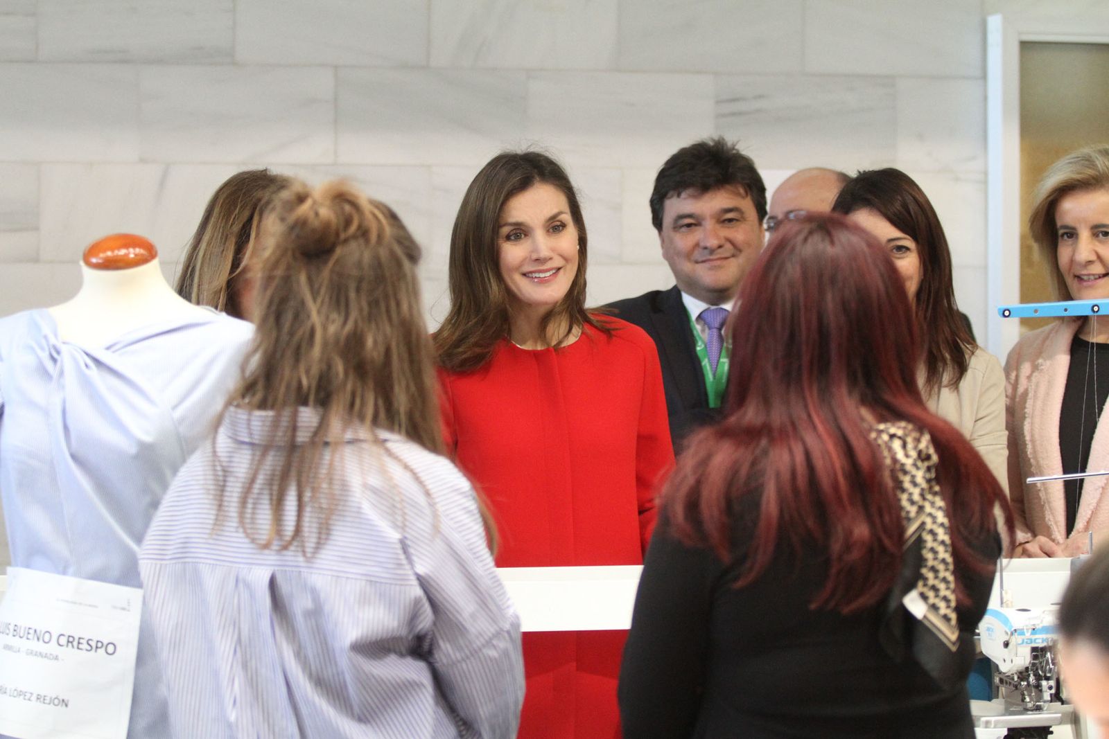 Imágenes de la visita de la reina Letizia a Huelva