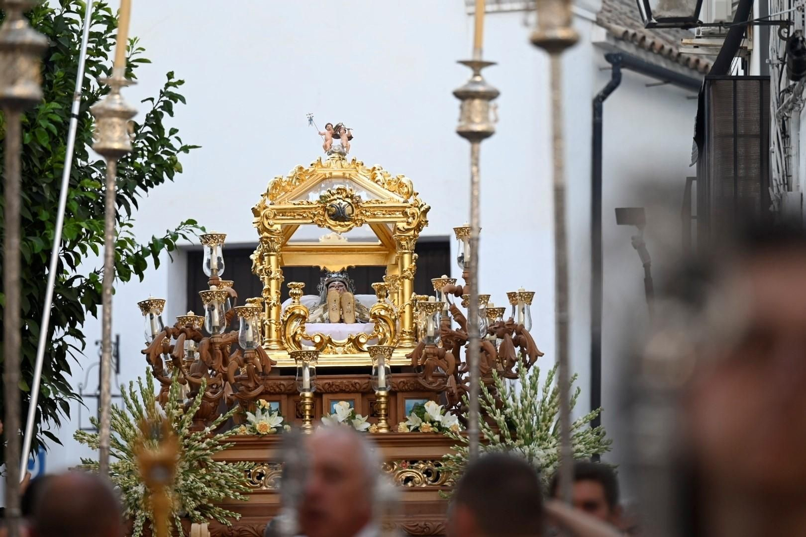 La procesión de la Virgen de Acá en Córdoba, en imágenes
