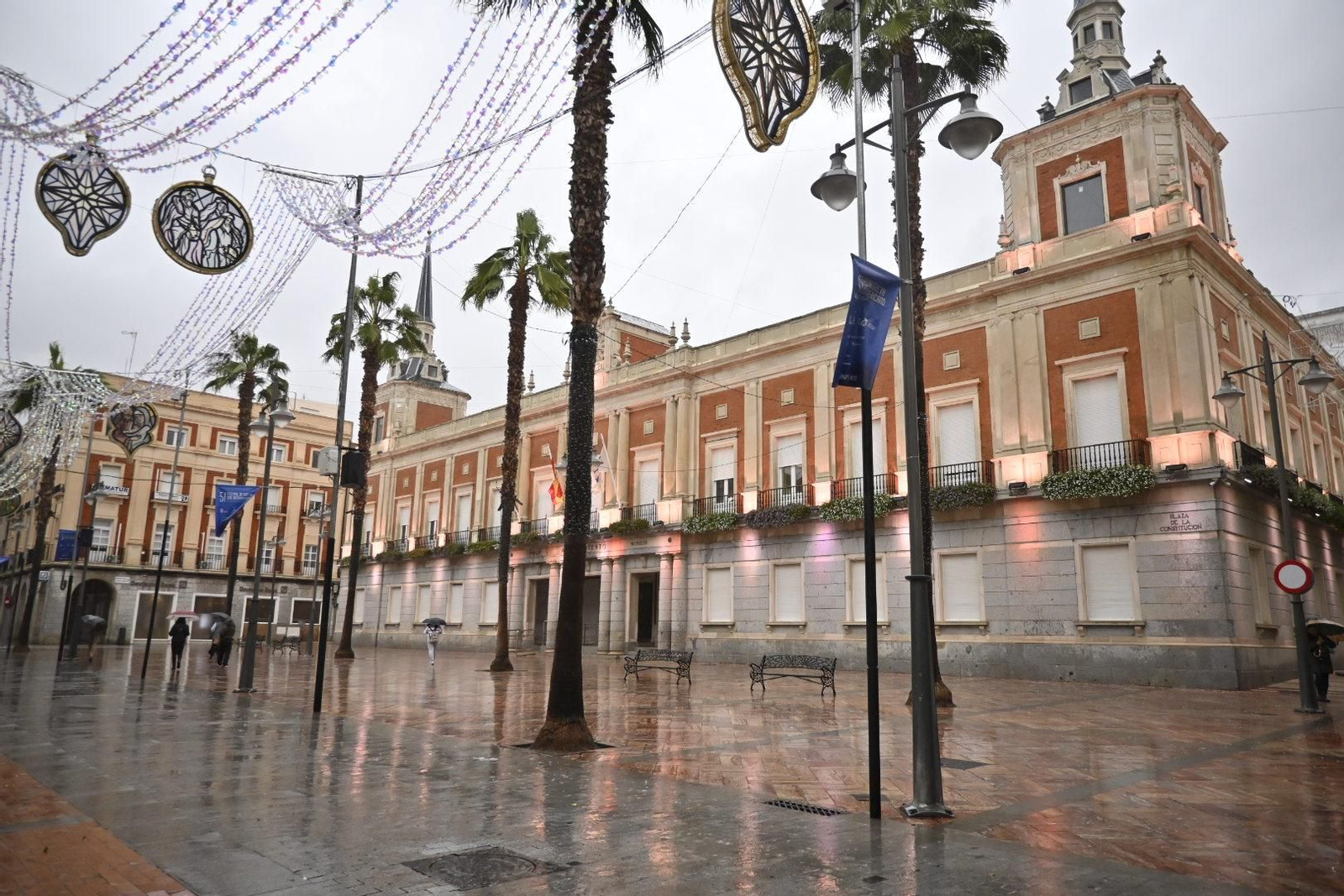 Imágenes del temporal a su paso por Huelva
