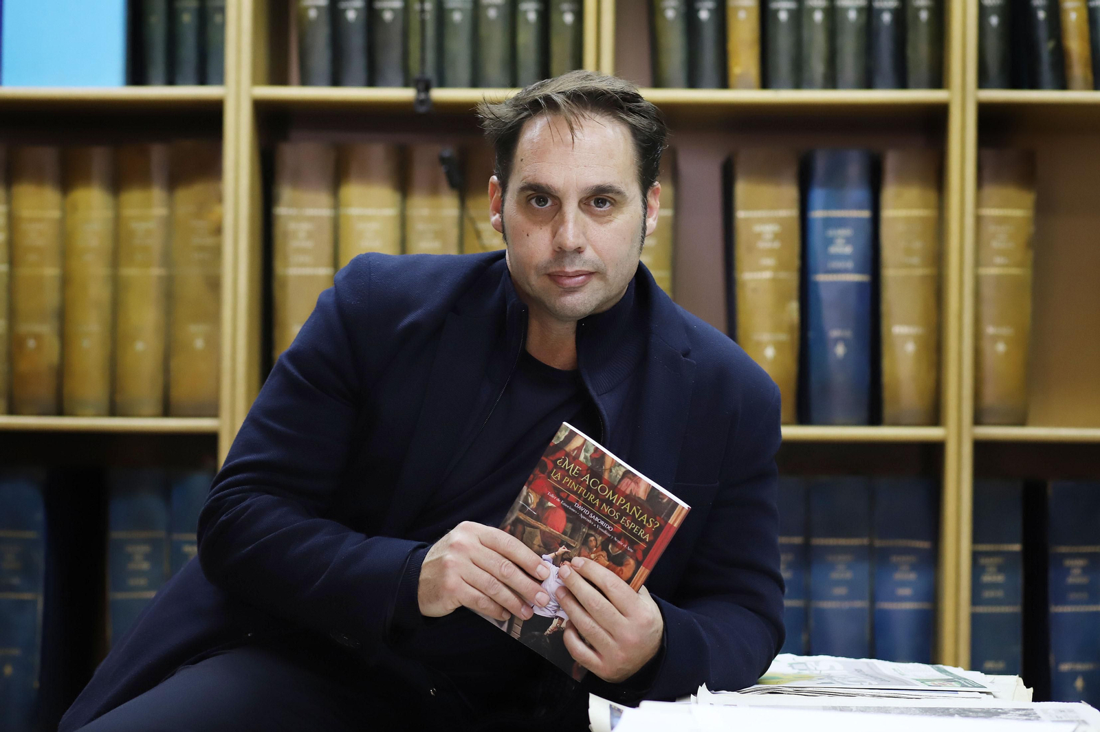 El pintor jerezano David Saborido.