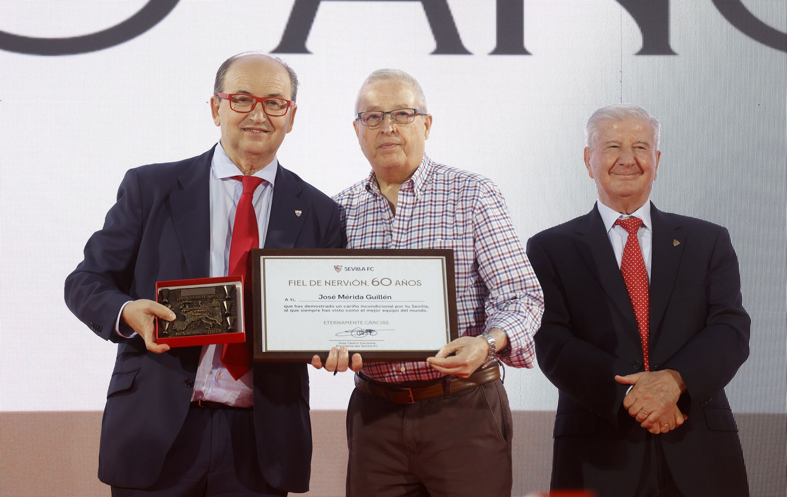 El acto 'Fieles de Nervión', en imágenes