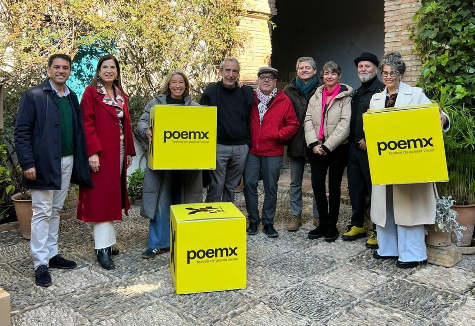 Inauguración de Poemx2025 en el Palacio de Viana.